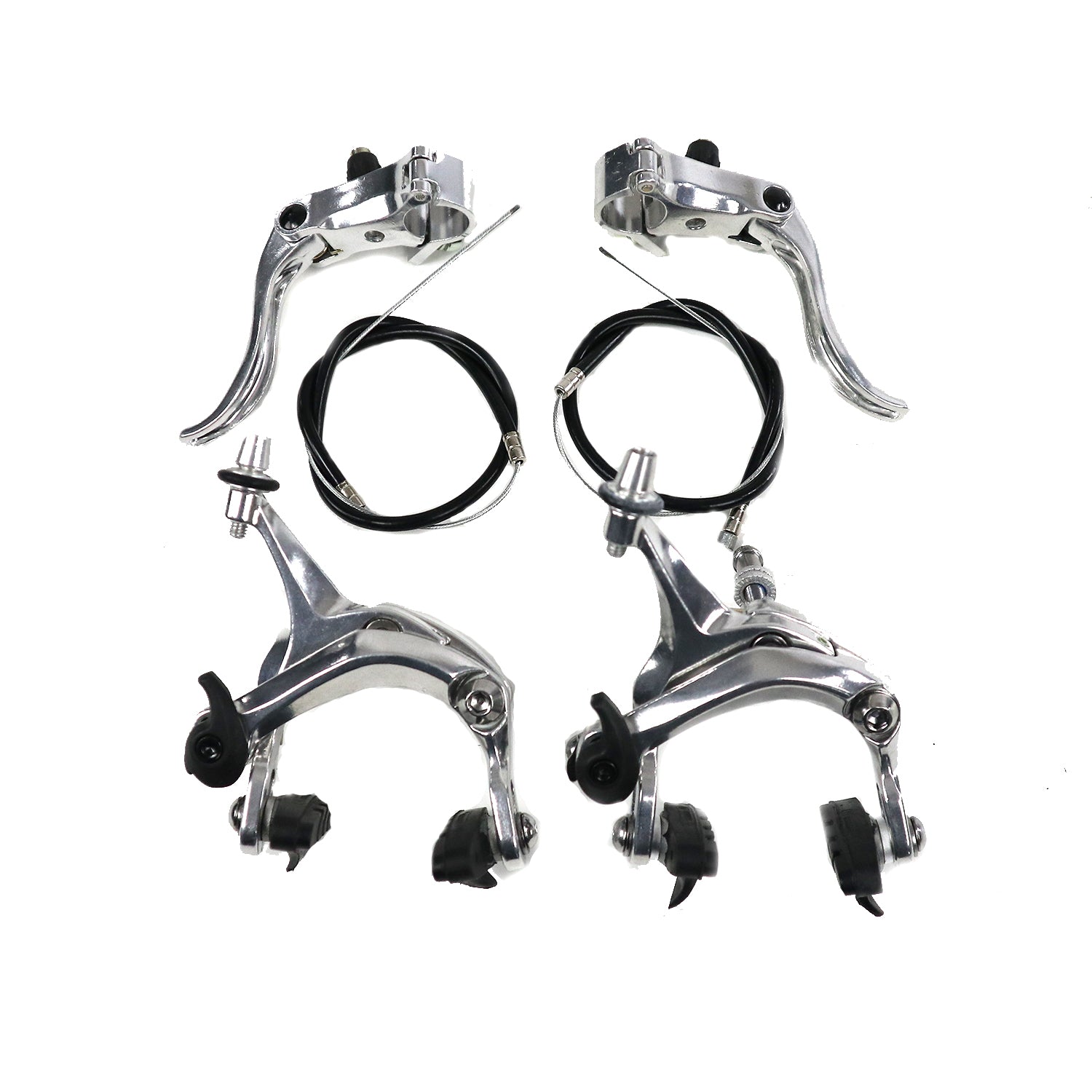 Fixie Brake Set F/R Silver – goldencycles