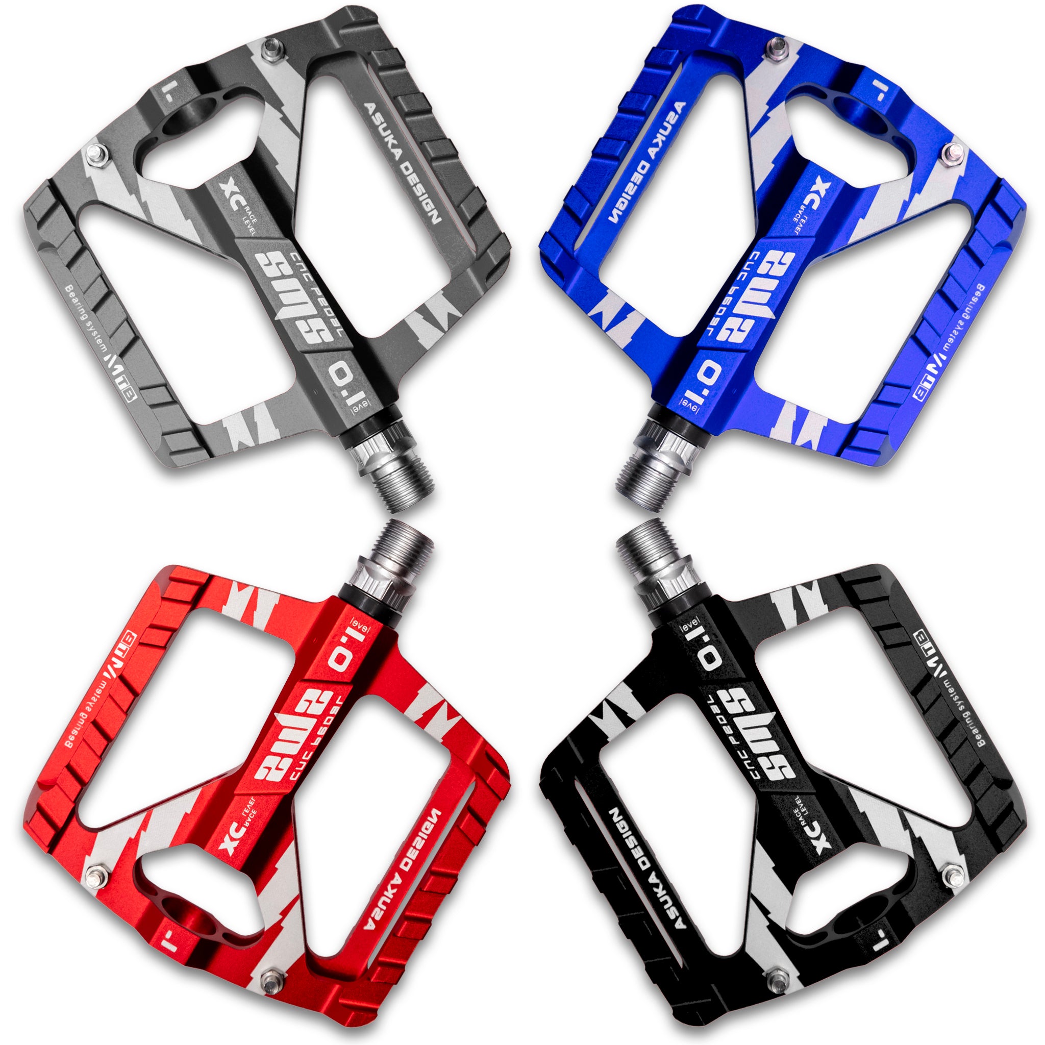 cnc bike pedals 0.1 Alum Pedals