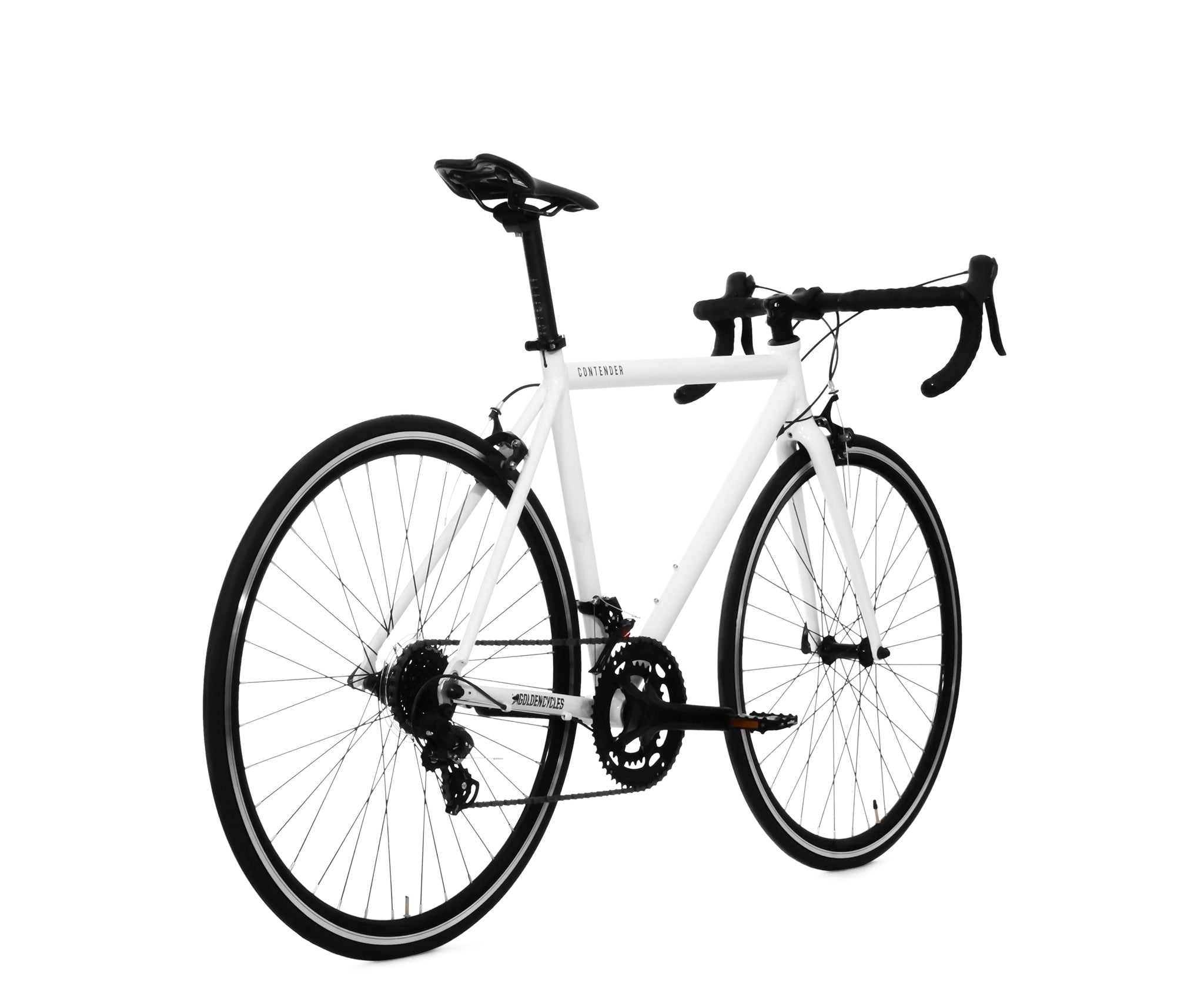 Contender Cycle Contender - White – goldencycles