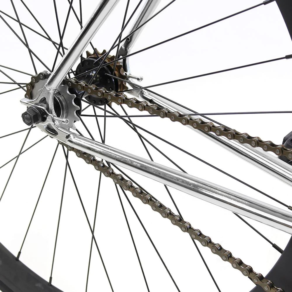 chrome fixed gear bike GC