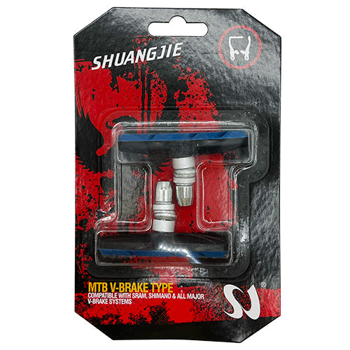 Set De Frenos V-Brake Generico MTB Negro/Plateado